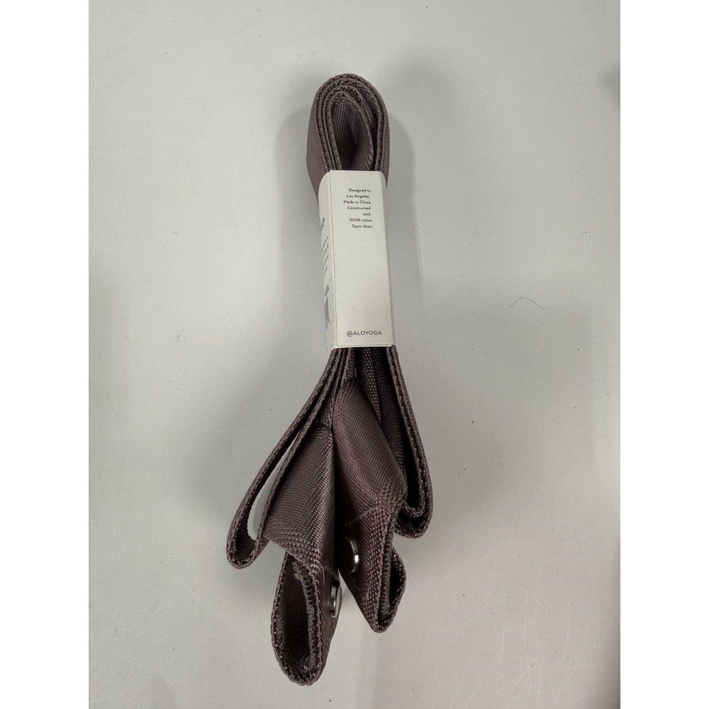 Alo Yoga Strap Mat Carrier & Studio-support Pro Smoky Quartz NEW - Picture 5 of 5